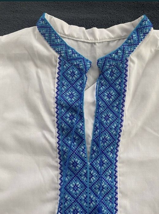 Вишита сорочка вишиванка для школи на хлопчика 10-12 років