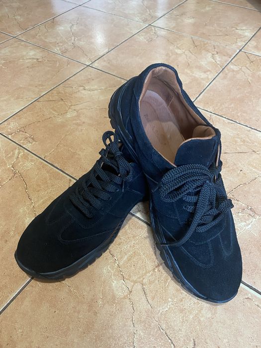 Туфли натуральная замша, р.43, новые