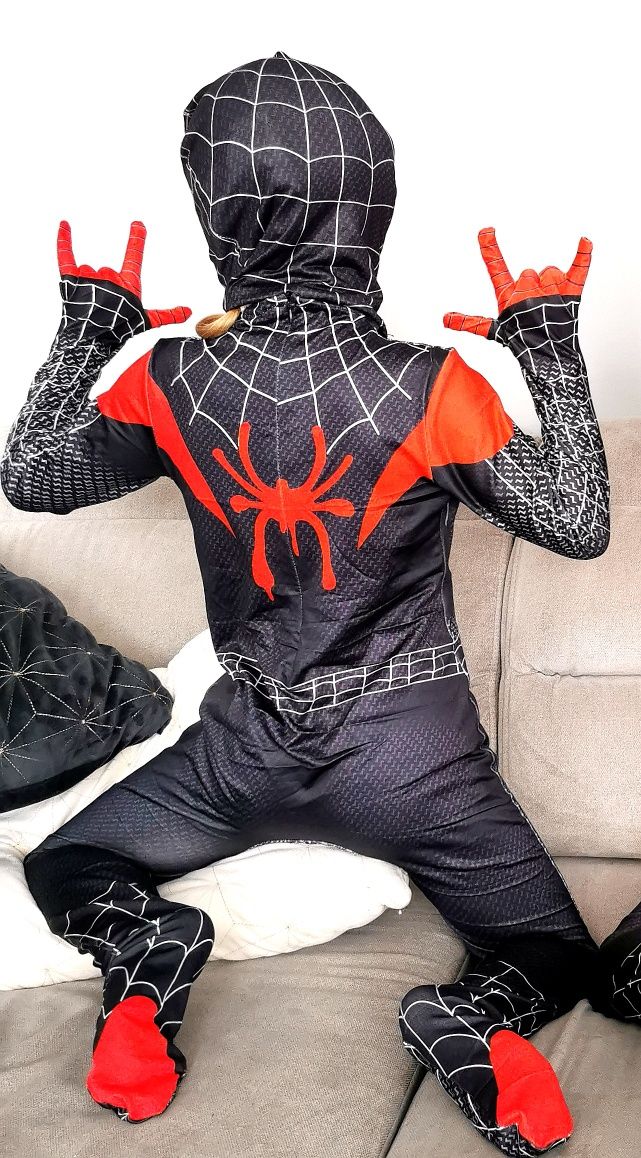Strój Miles Morales czarny Spiderman