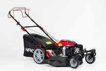 KOSIARKA Spalinowa z napędem NAC Loncin 196cm3 Kosz75l, SKRĘTNE KOŁA