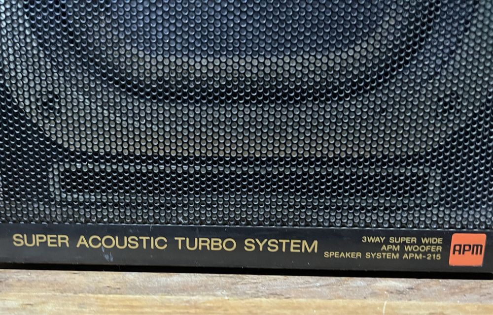 Sony APM-215 - colunas vintage