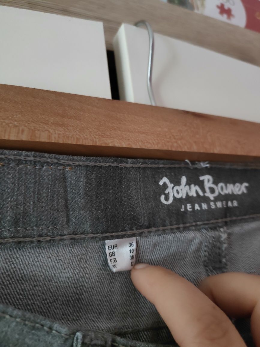 NOWE! Jeansy damskie John Baner r. 36