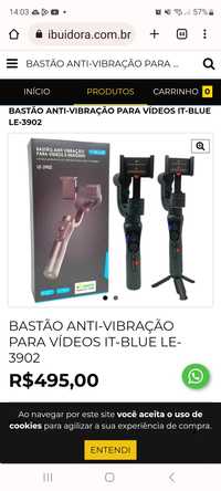 Bastão Anti-Vibração para videos IT-BLUE Le-3902