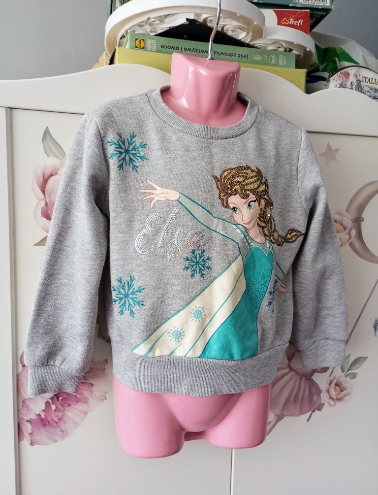 Bluza w Elsę dla dziewczynki
