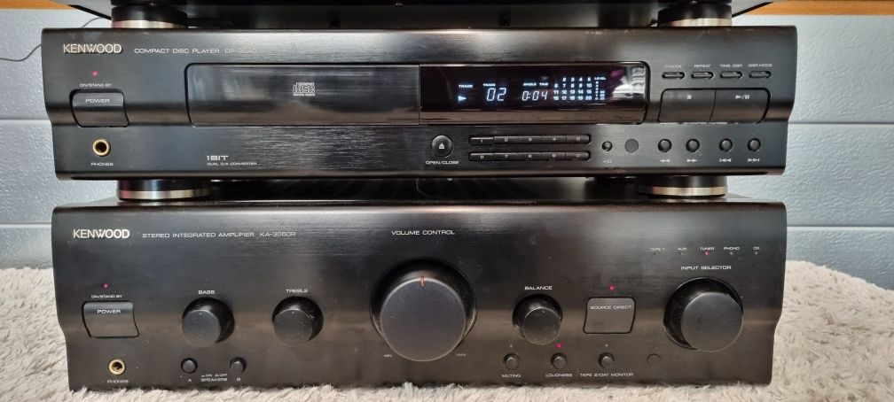 Wieza stereo KENWOOD.  Japan