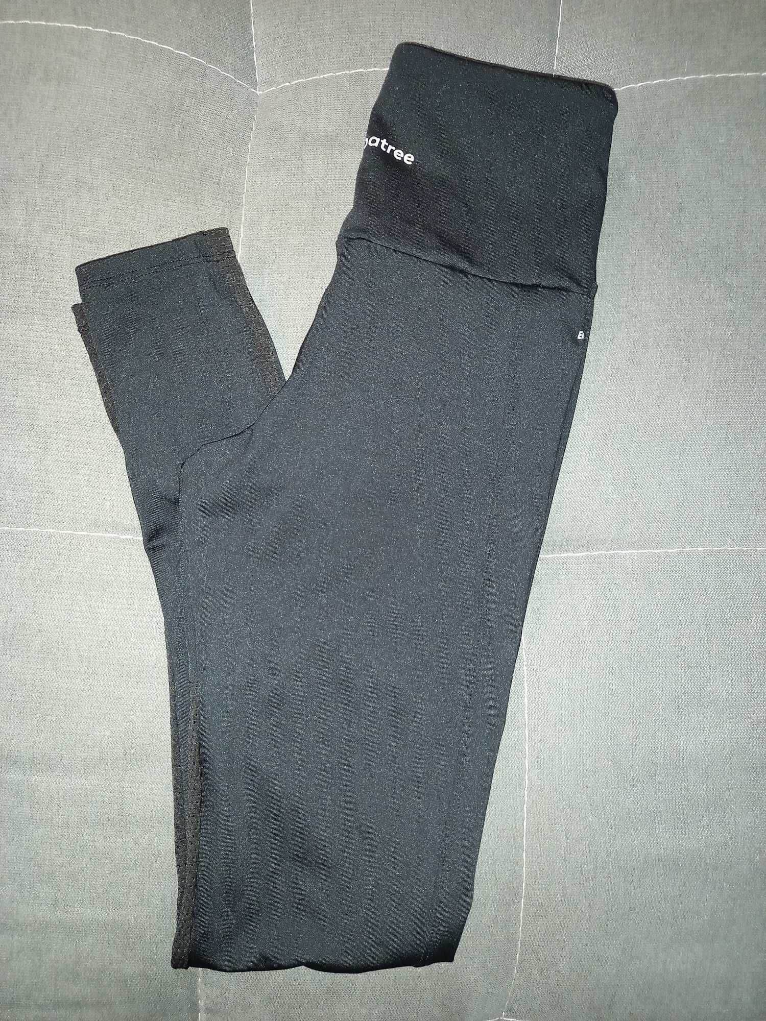 Nowe damskie czarne legginsy carpatree xs