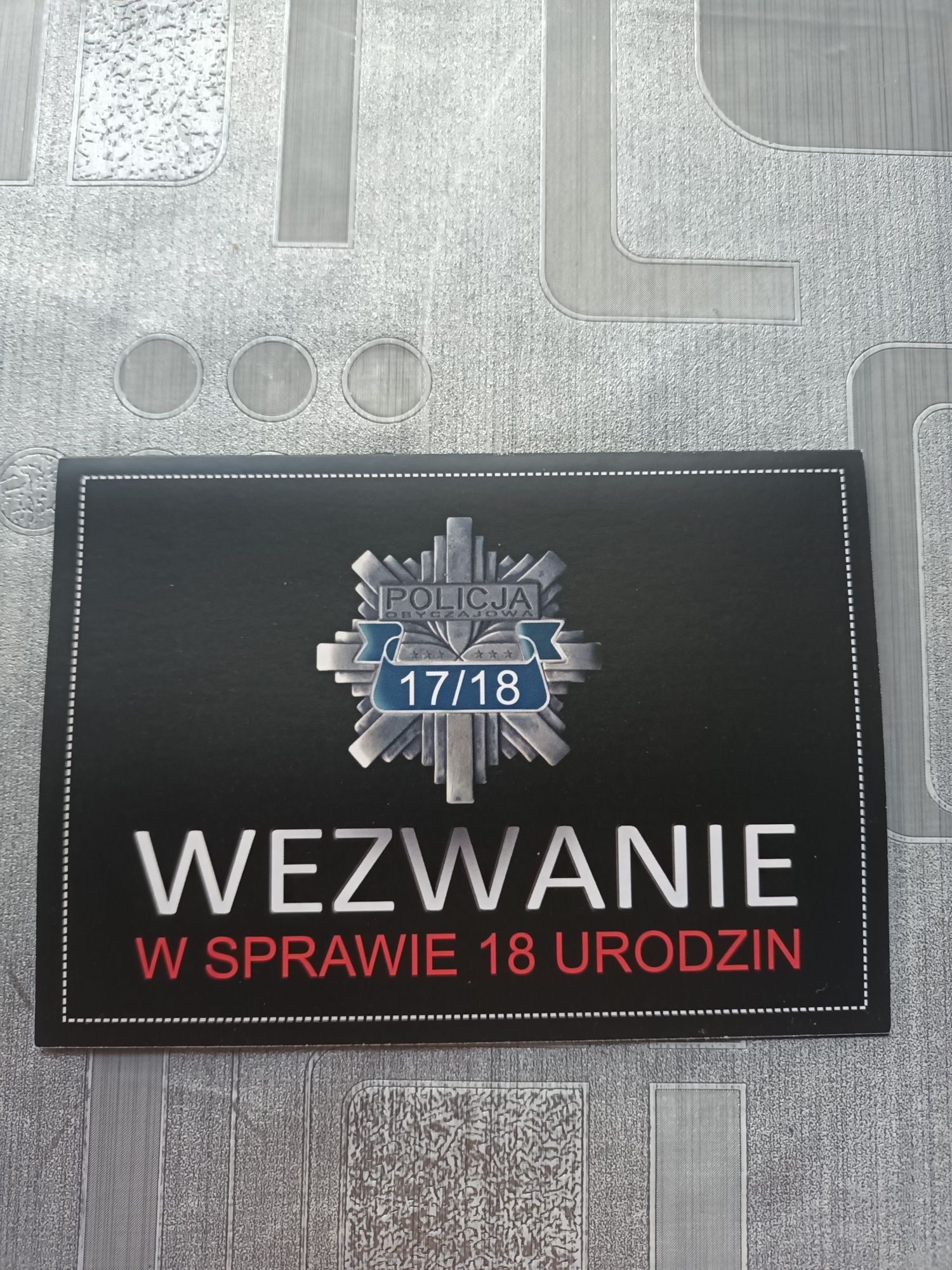 Zaproszenie na 18stke