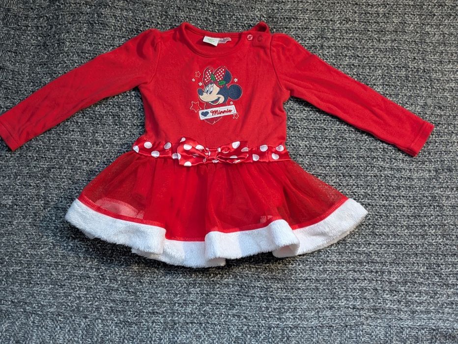 Myszka Minnie 2w 1 (Sukienka i body)