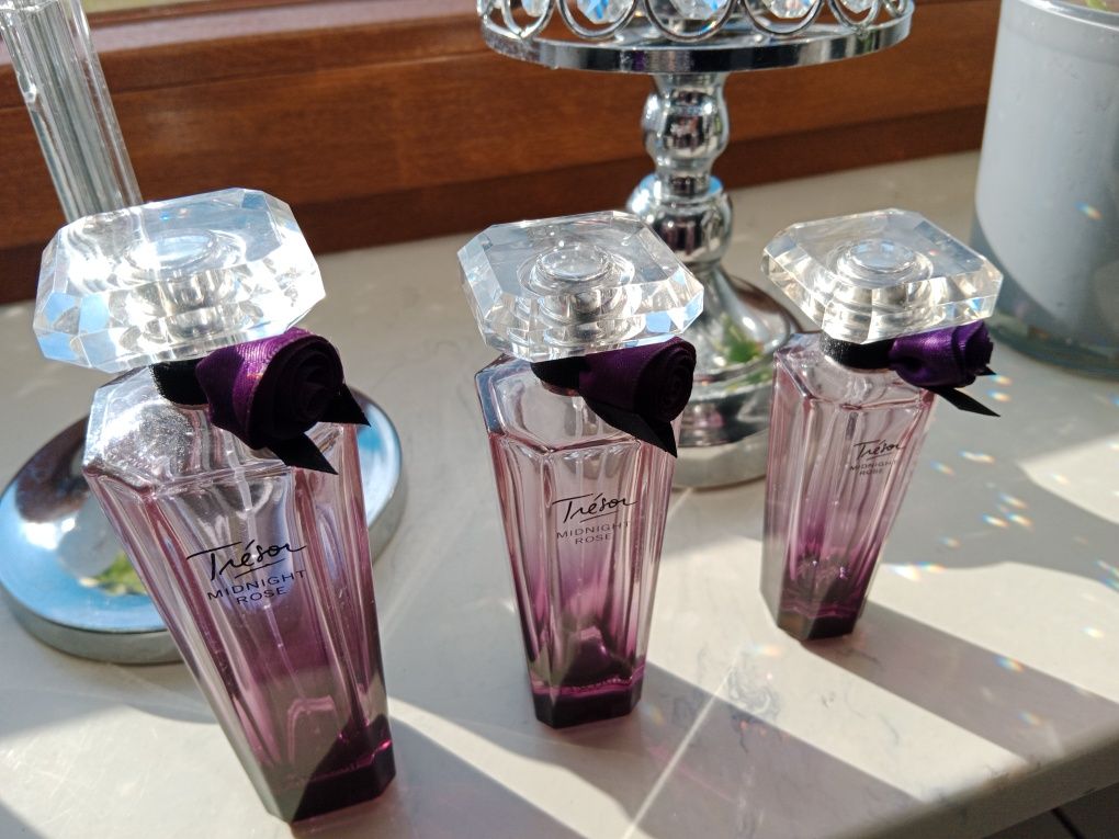 Flakon po perfumach flakony perfum Lancome tresor rose midnight 3sz