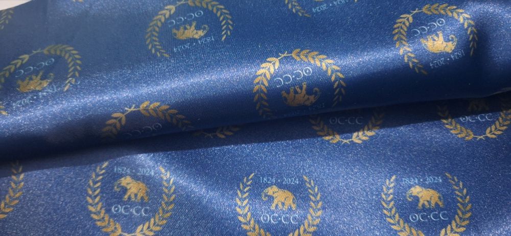 Oriental Club Tkanina  Podszewka Granat 6m