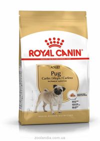 Royal Canin Pug Adult - корм для мопсов 3кг