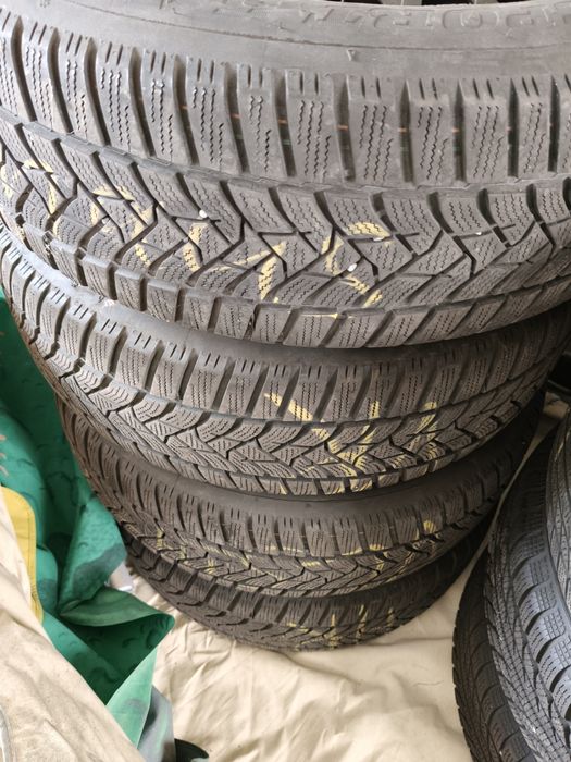 Felgi Stalowe z Oponami Zimowymi Dunlop 5x100 Golf 5/6 Golf plus