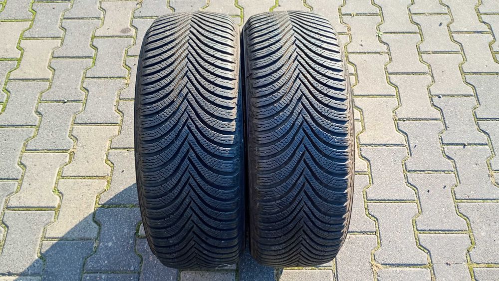 2x 205/55R16 Michelin Alpin 5 Zima Używane FV Siedlce