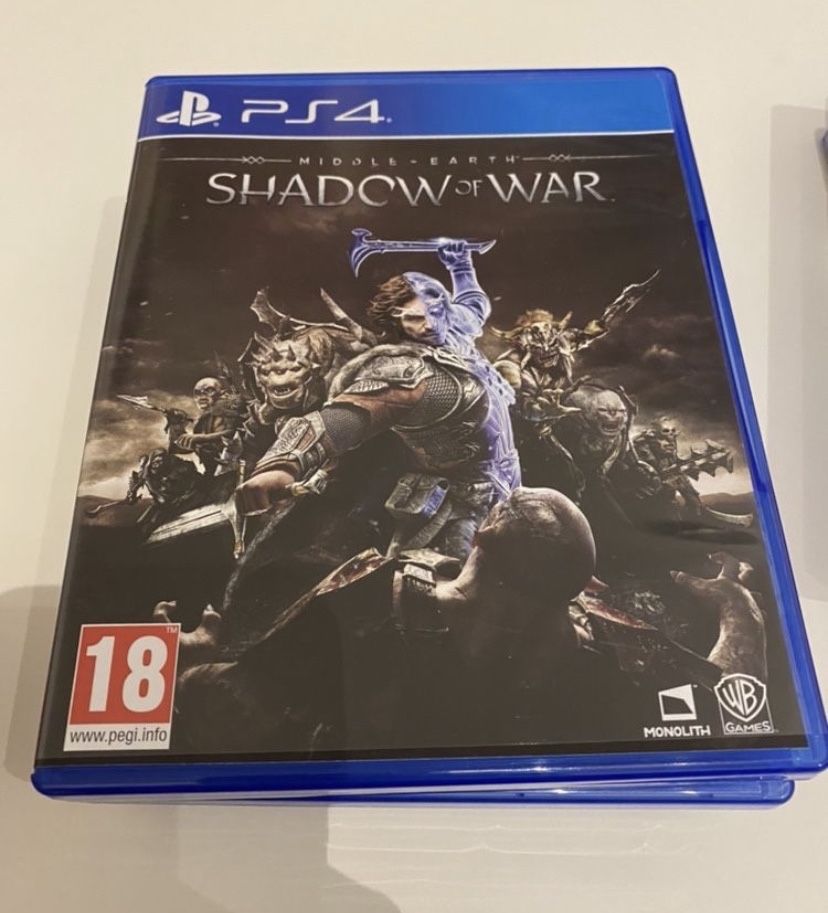 Middle Earth Shadow of War PS4