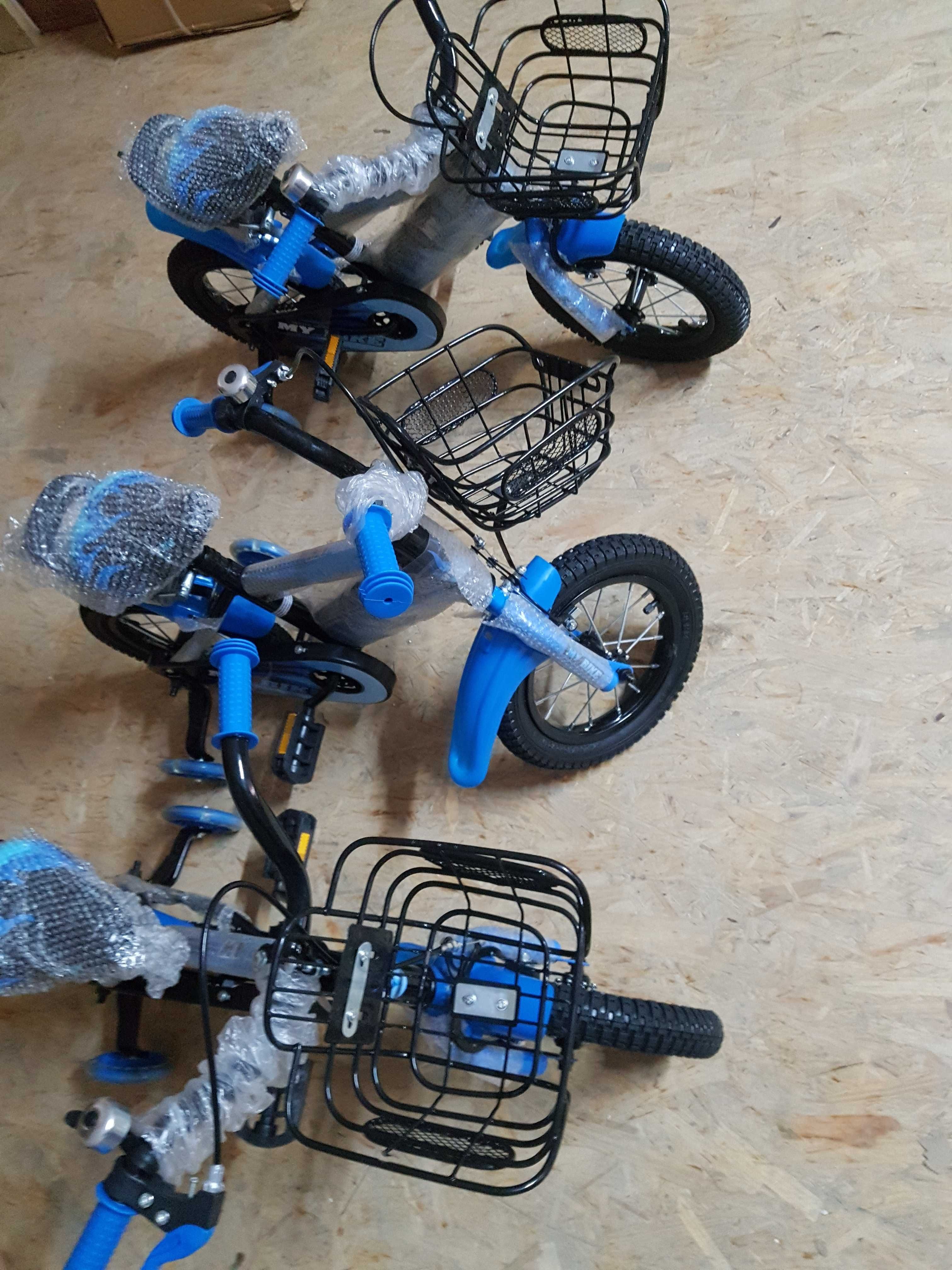 Rower dziecięcy  sport  12 cali niebieski dla dziecka 2 lata +