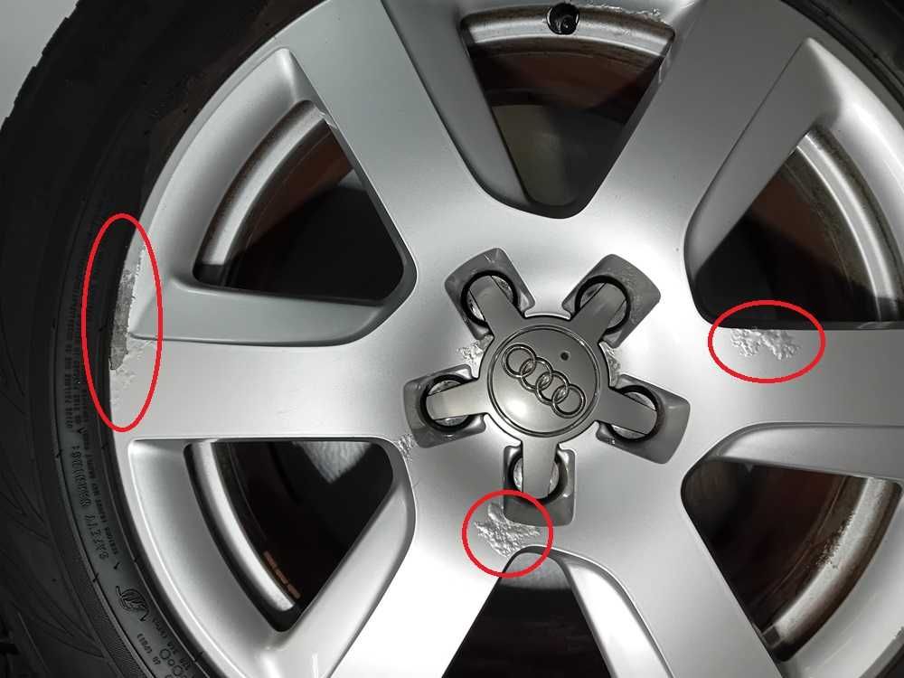Komplet kół AUDI 17" 8Jx17 ET:30  Audi A4 A5 A6 A7 A8   nr mag. 1/429