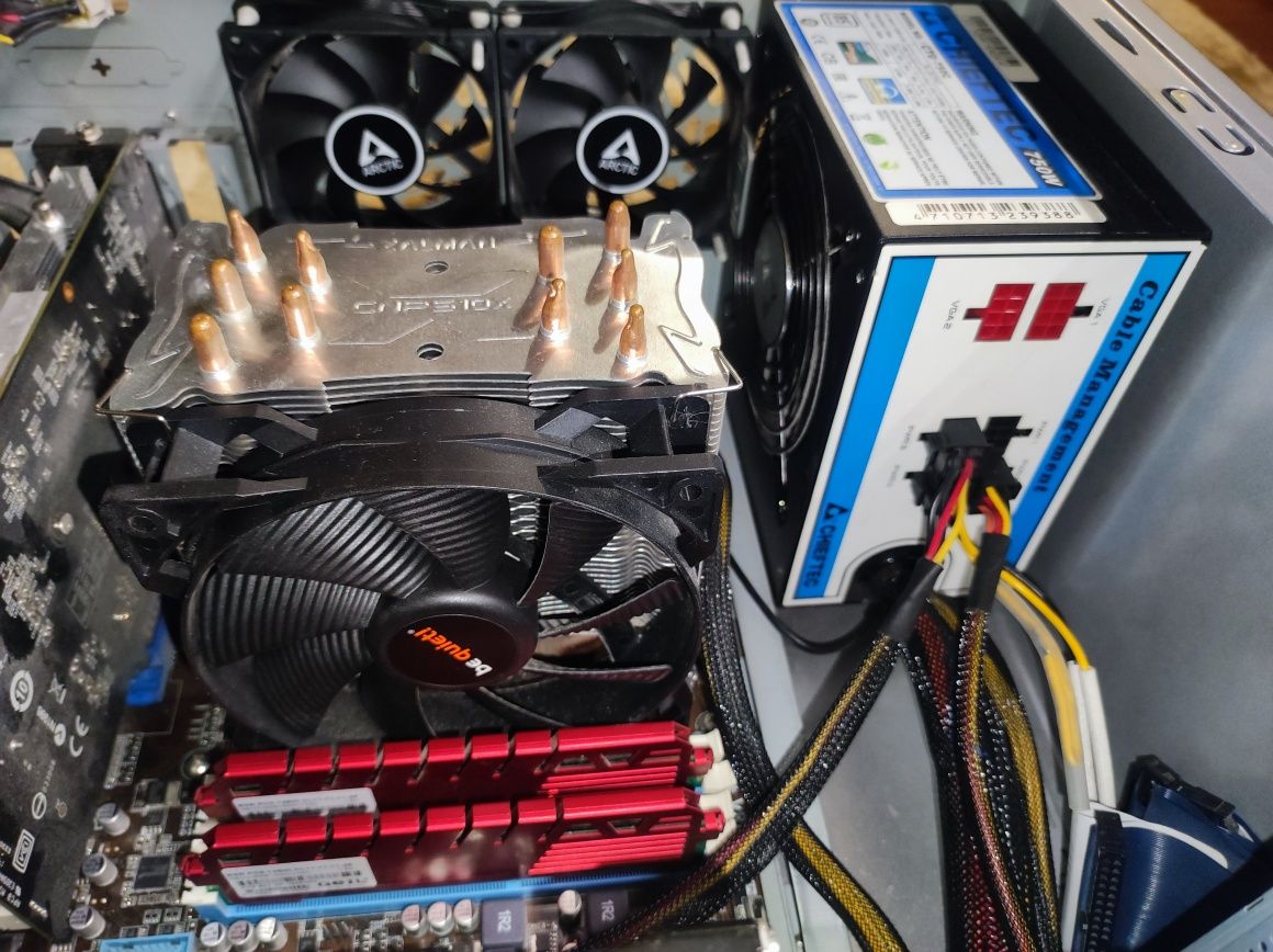 ПК для офісу AMD FX-8350 + Asus M5A97 Evo + Evo DDR3 16GB + GTX 750 Ti