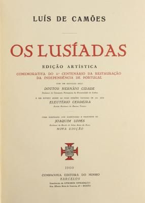 Lusiadas Camões ano de 1960