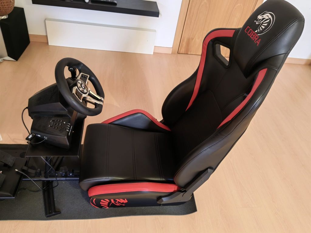Racing Cockpit ( Cadeira + volante)