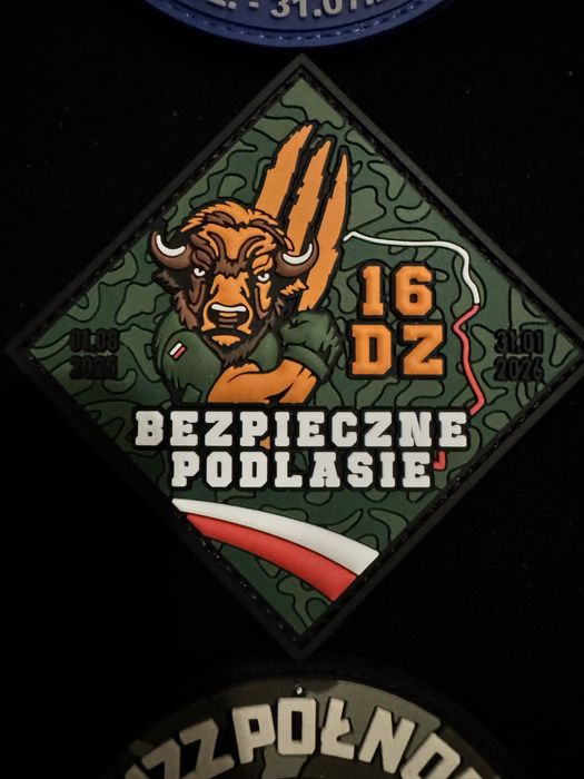 Naszywka 16dz bezpoeczne podlasie