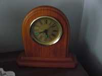 Starszy Zegar na komodę dekoracja ozdoba drewno