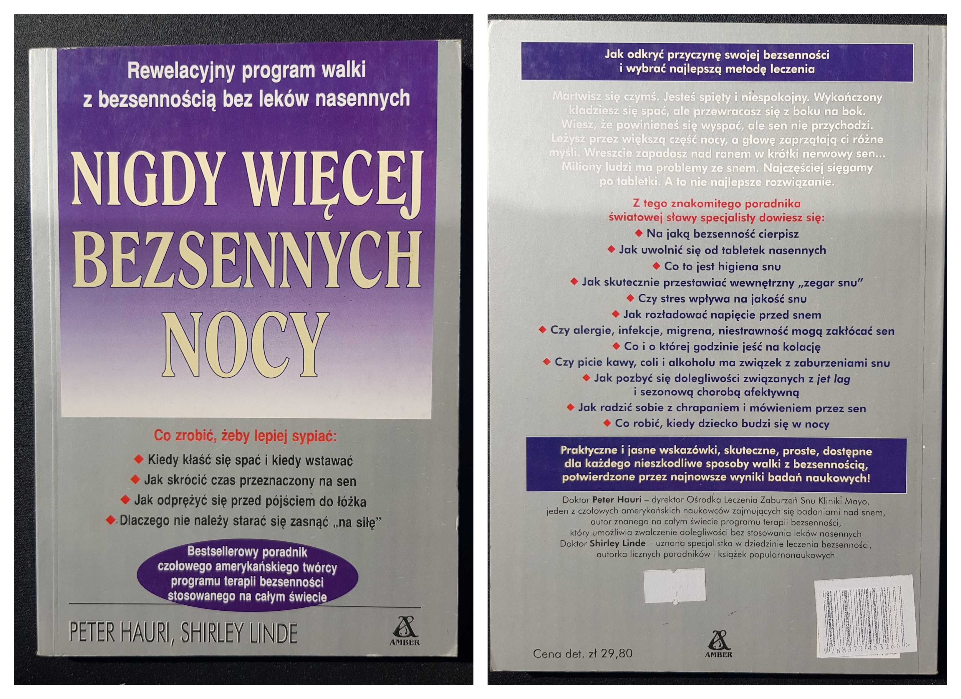 Nigdy Więcej Bezsennych Nocy - Hauri Peter