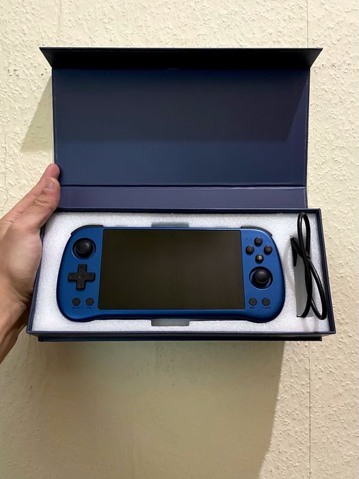 Портативна ігрова консоль Powkiddy X55 Blue