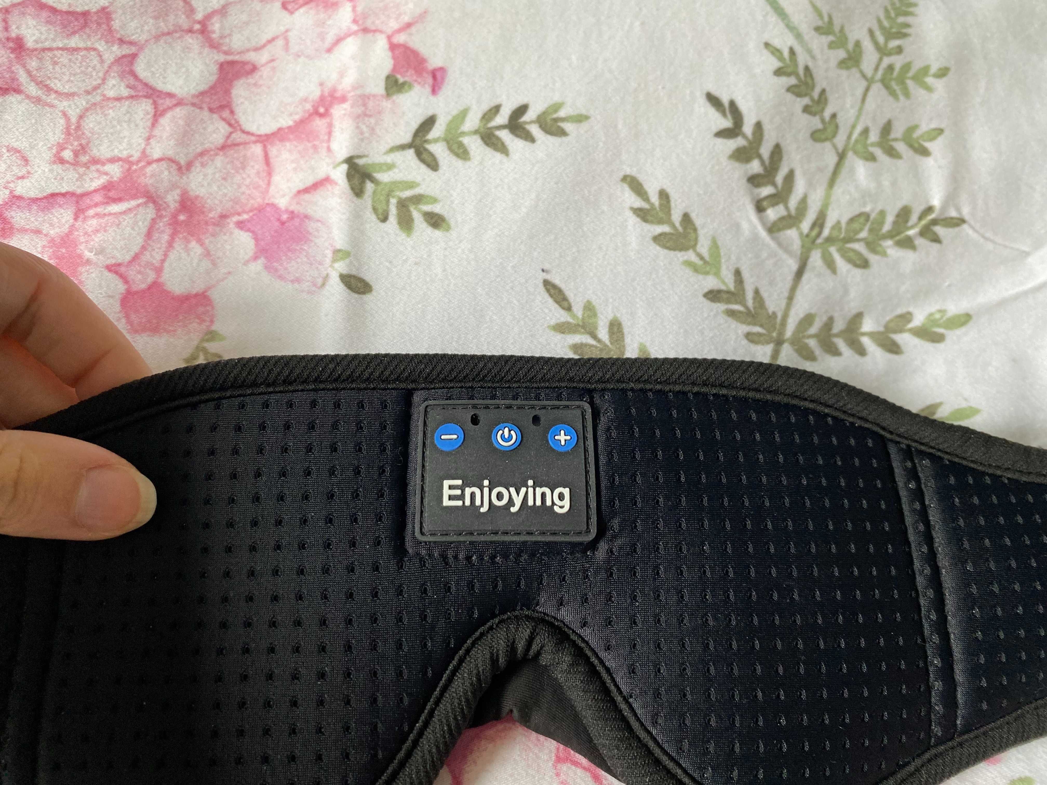 Opaska na oczy 3D bluetooth słuchawki MOZOS do spania