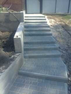 Укладка тротуарной плитки