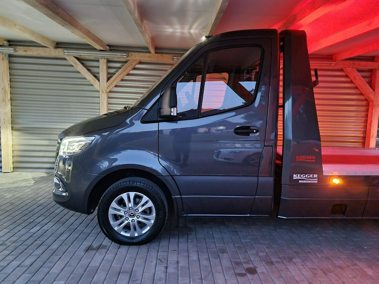 Mercedes-Benz Sprinter  319 3.0 V6 KEGGER, I właściciel, Polska, Gwarancja, FV23%!