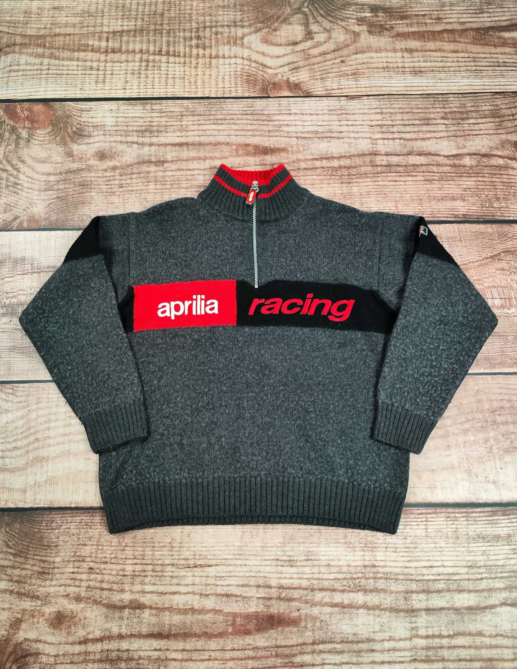 Sweter wełniany Aprilla Racing moto r. S/M