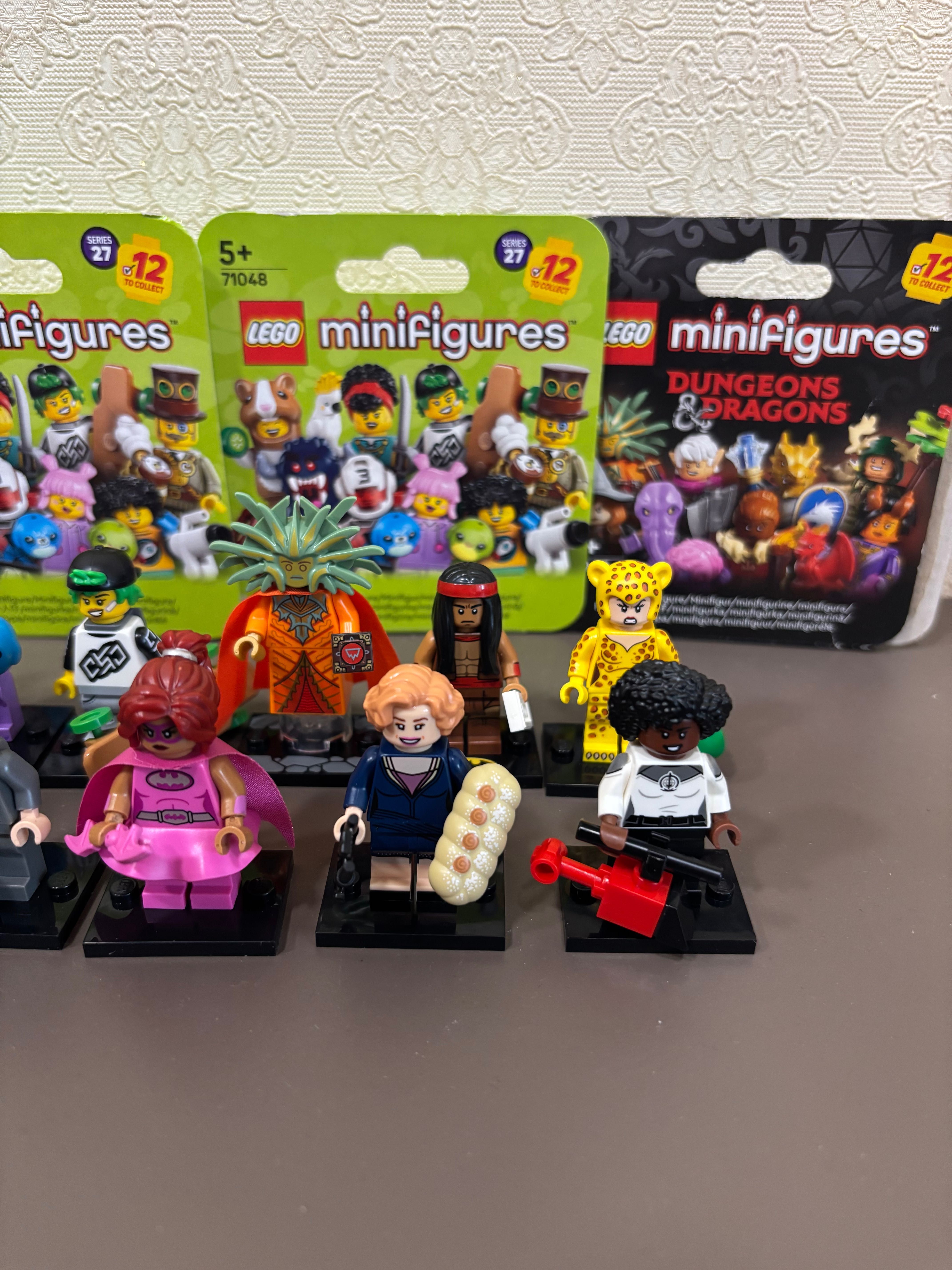 Lego minifigures з різноманітних серій