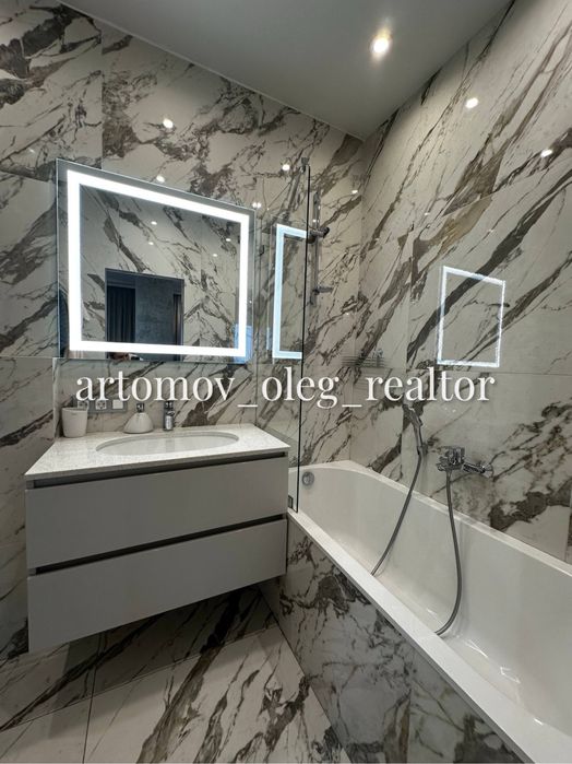 Трёшка, 120м2, гардероб,3 терассы‼️Жк«Ясная Поляна»,Отрада,Французский