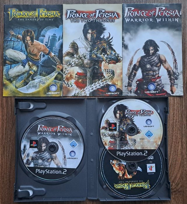 Jogo consola Sony Playstation 2 PS2 Prince of Persia TRILOGY