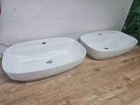 Umywalka nowa włoska nablatowa ceramiczna łazienkowa