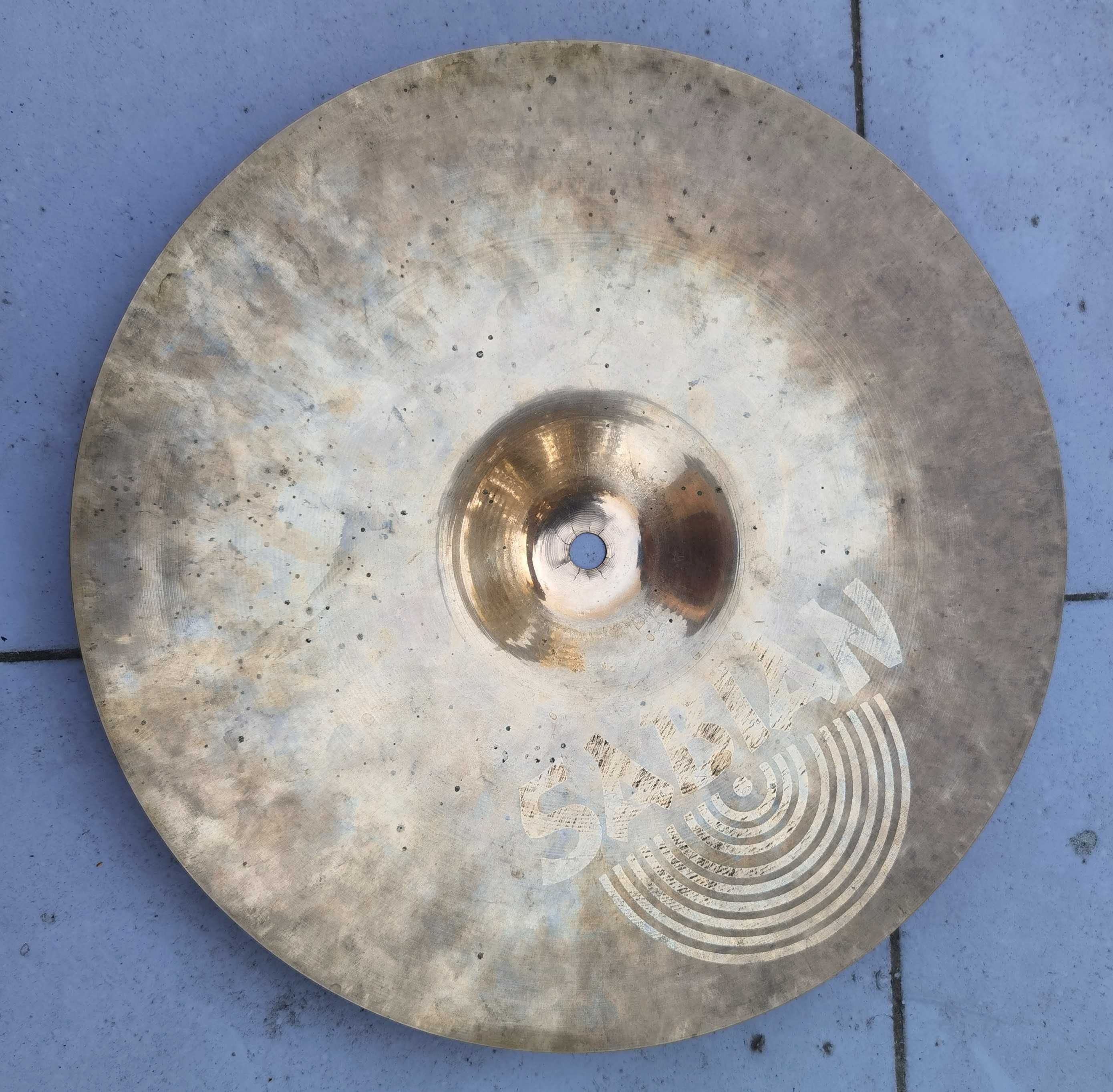 Sabian 13 AAX Studio Crash używany pęknięcia przy otworze