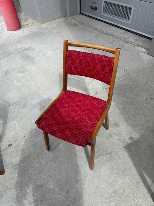 4 Krzesła Vintage Design PRL Retro Loft