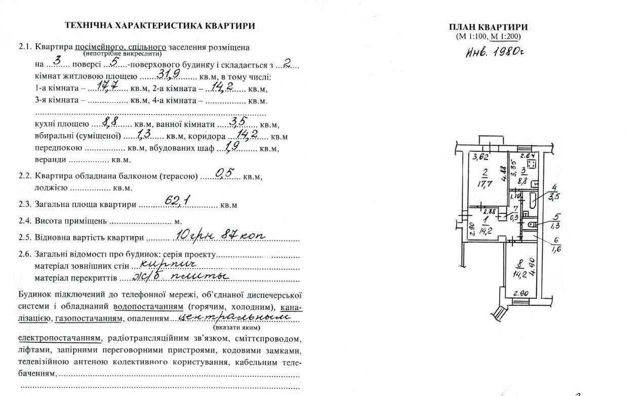 Продам 2к квартиру «сталінка» центр Дніпра пр. Дмитра Яворницького