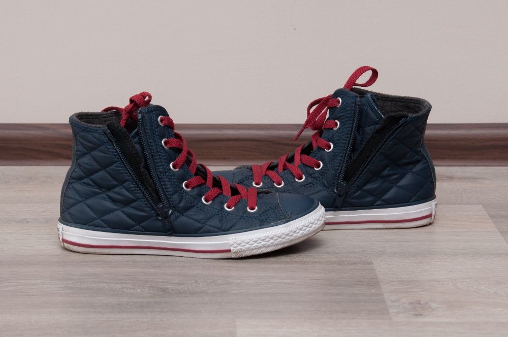 Конверсы утепленные высокие Converse