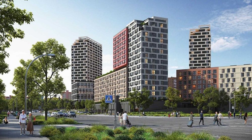 1-кімнатна 46 м² з великою кухнею та гардеробом — ЖК Brother