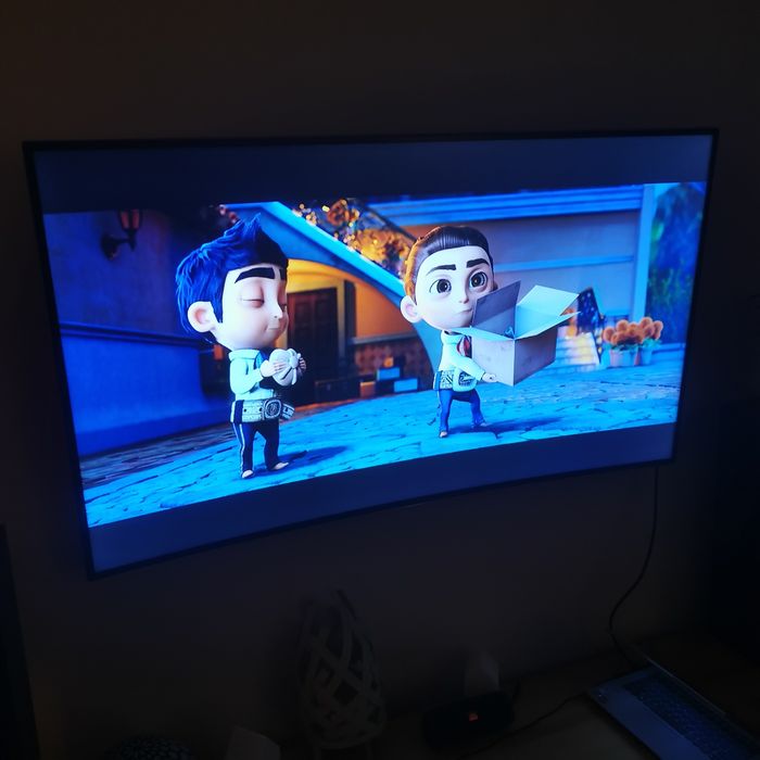 Telewizor TV Samsung UE55H6800 55" CURVED — super stan!