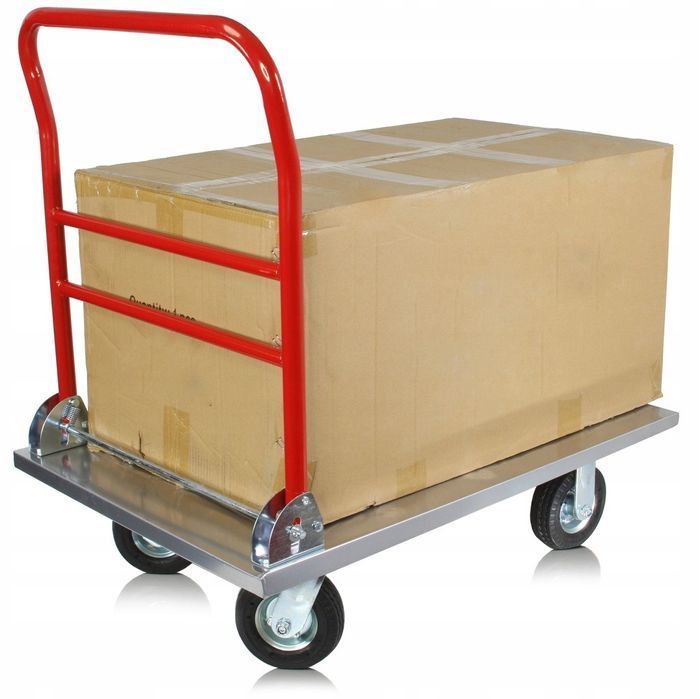 Wózek Platforma Transportowa Magazynowy Składany 500Kg