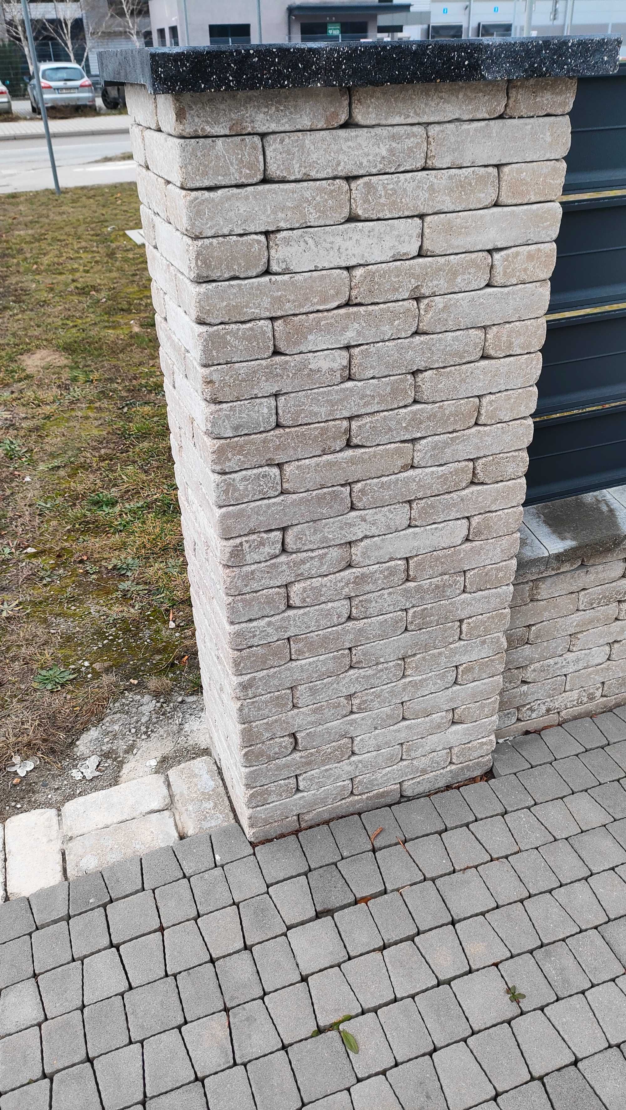 Altany wiaty garaże ciegła bloczek cegły łupane antyczne betonowe blok