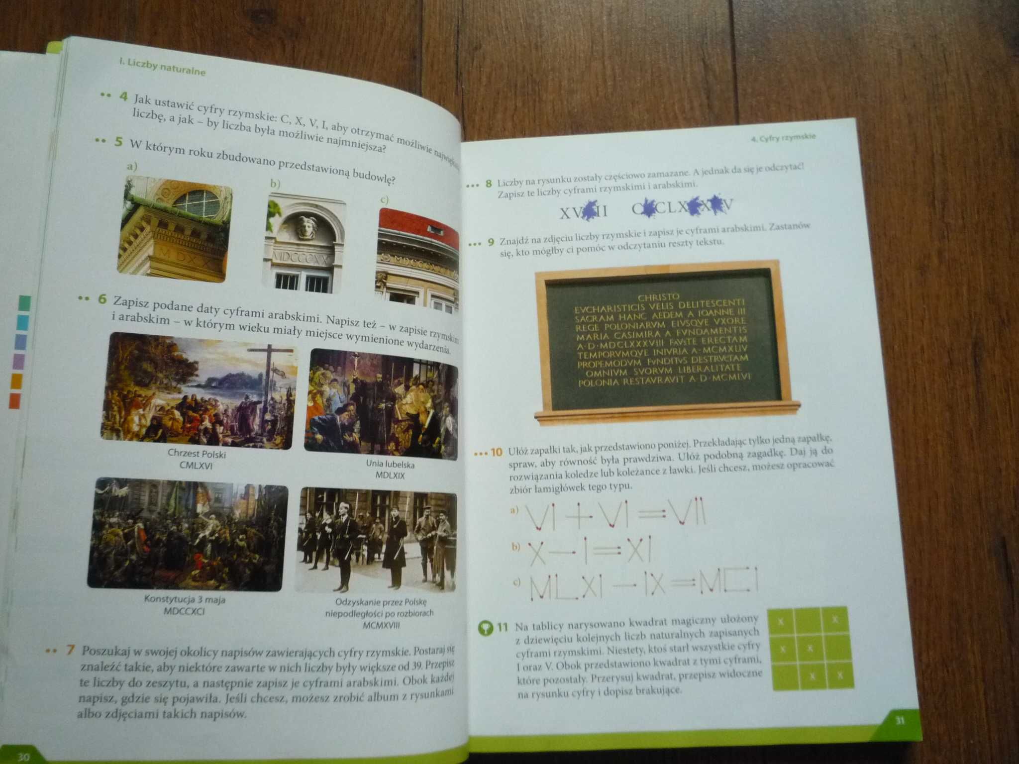 Podręcznik Matematyka z kluczem Klasa 5 część 1 i 2 Nowa Era Jak nowe