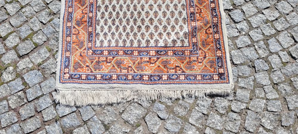 -70% orientalny indo saroug mir perski dywan ręcznie tkany 82/350cm