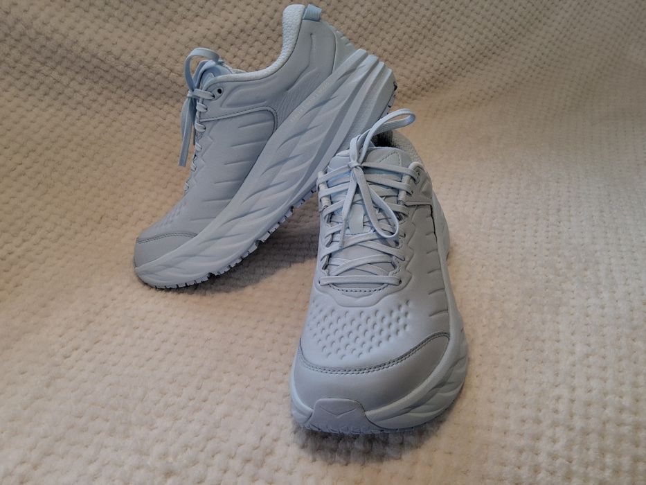Блакитні Hoka Bondi SR 42/ 44 розміри. Шкіра. Оригінал