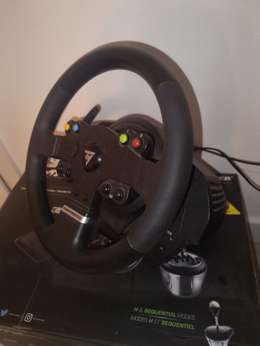 kierownica thustmuster tmx pro z shifterem Logitech oraz adapter