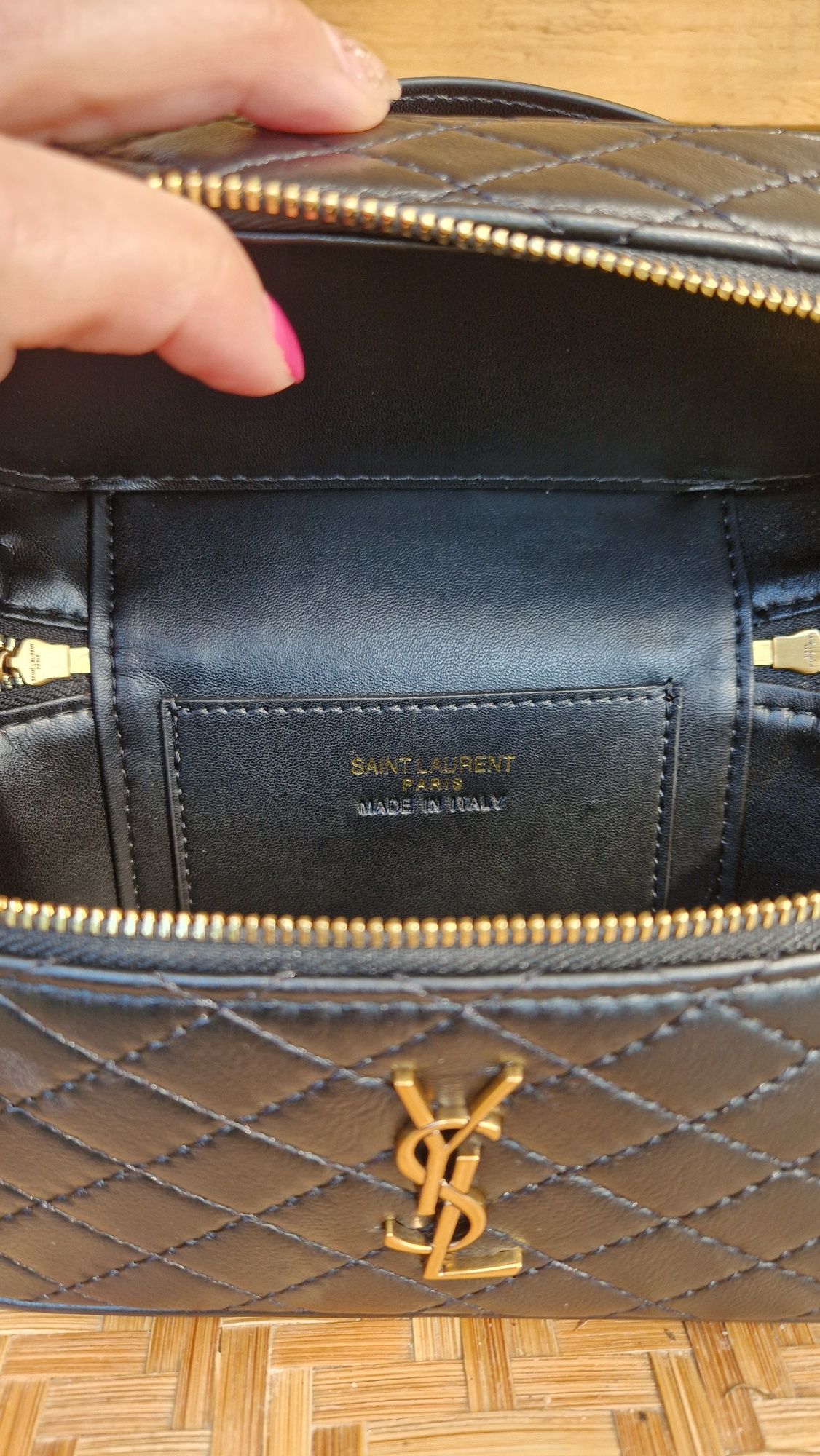 Torebka kuferek Saint Laurent ysl