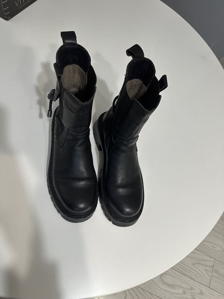 Ботинки сапоги женские Челси демисезон (чоботи) 37