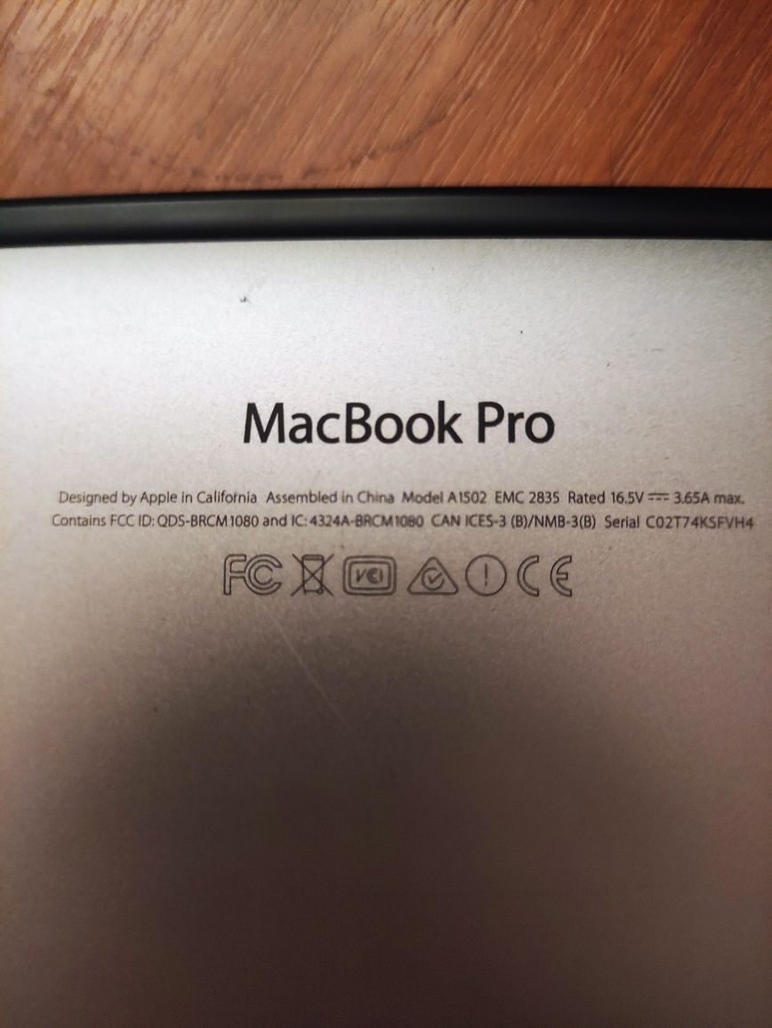 MacBook Pro A1502 i5, 16Gb, 256SSD (2015)